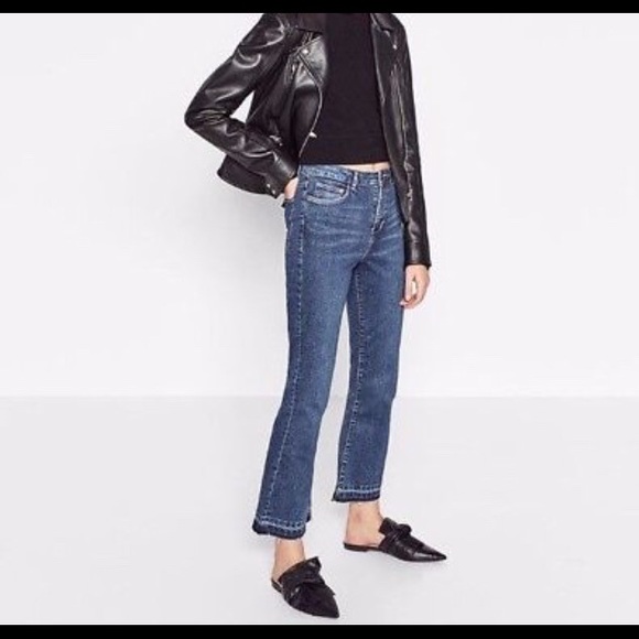 jeans flare zara
